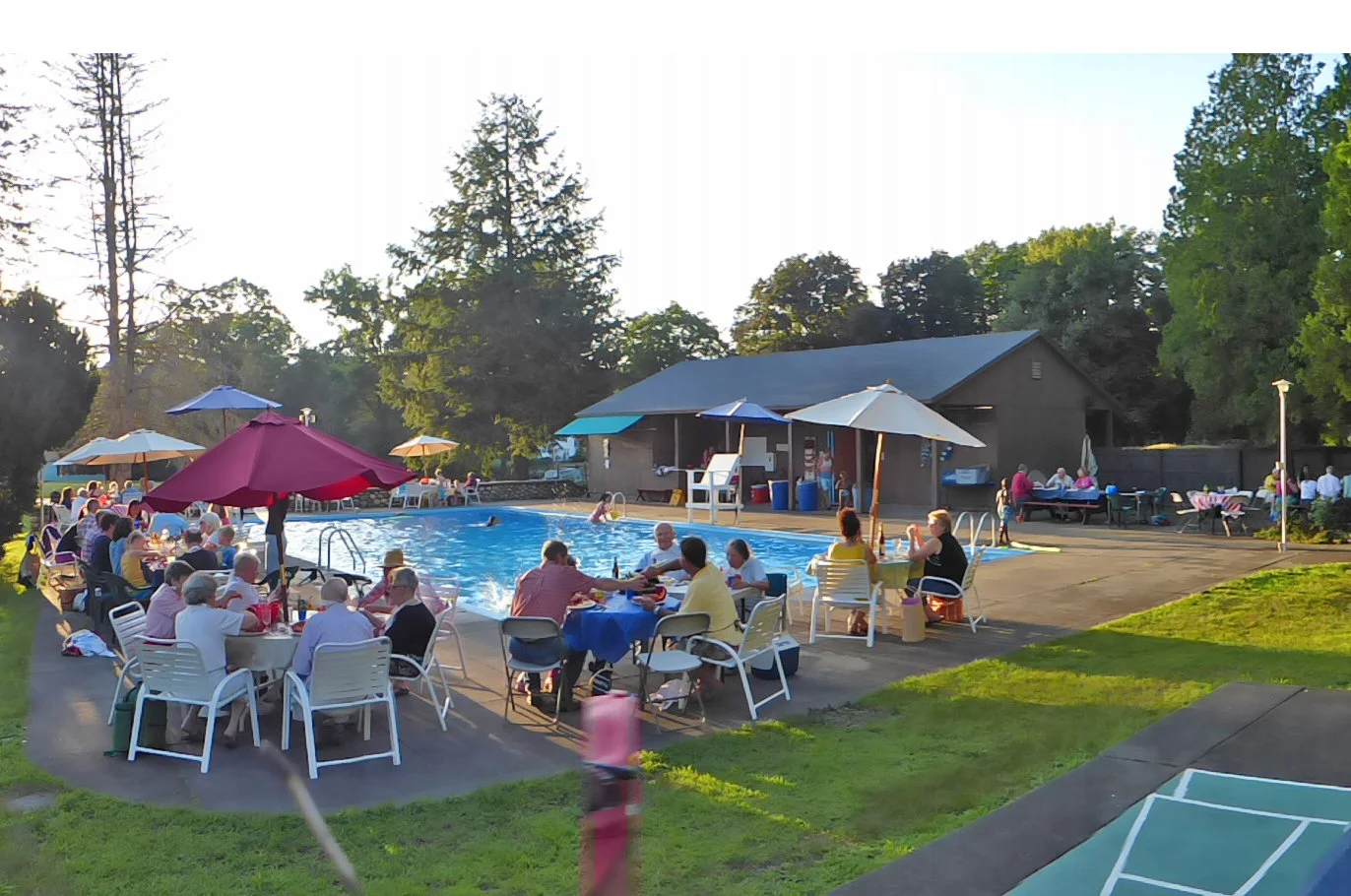 Pool party at the Ridge, 2013