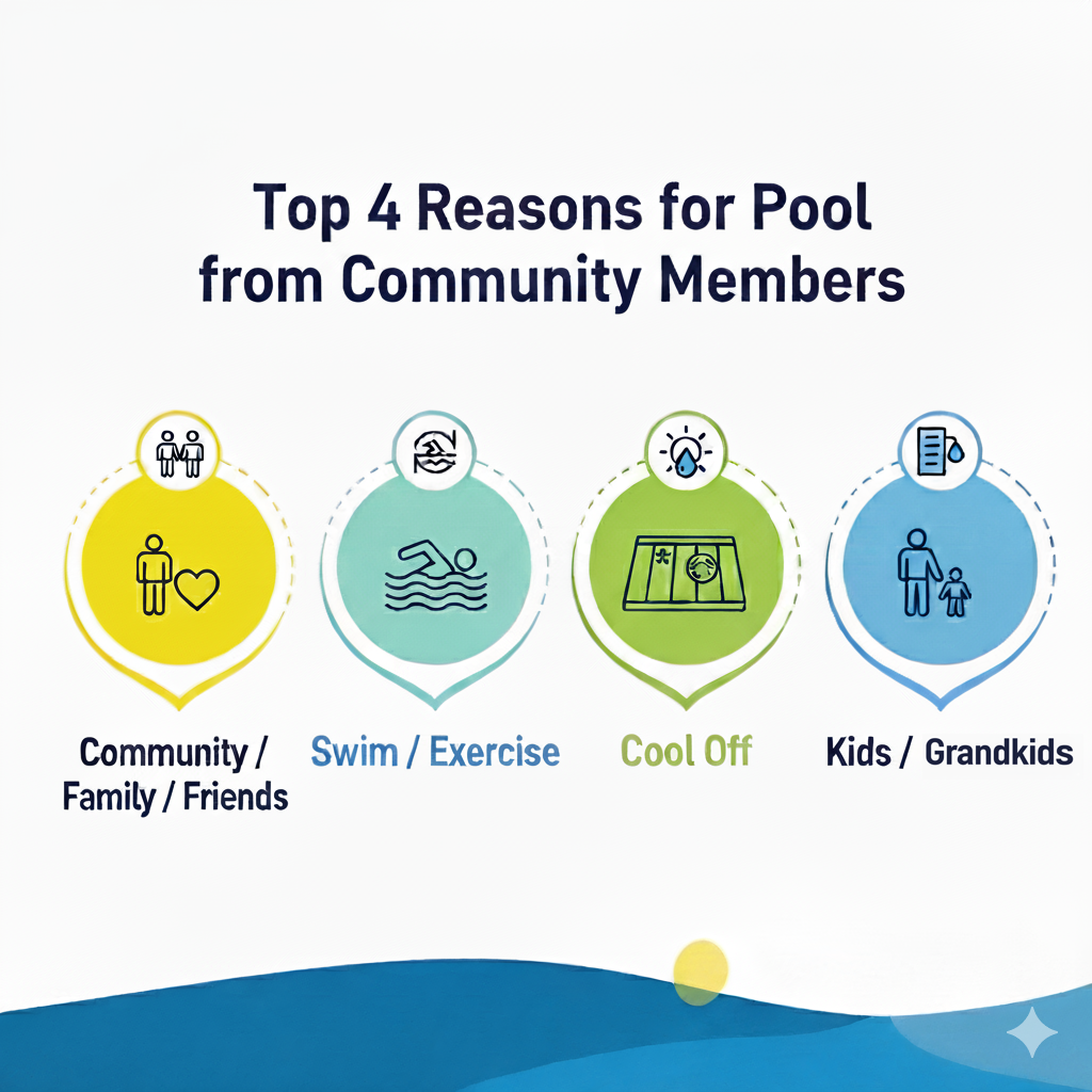 Chart of top 4 survey priorities
